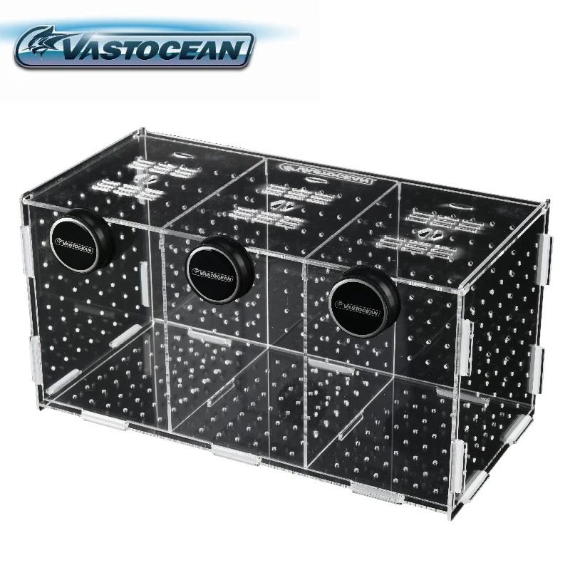 Aquarium Fish And Supplies - VASTOCEAN ปลาแม่เหล็กรวมอะคริลิคฟักไข่กล่องแยก Breeding Box กล่องแยก Ovipositor