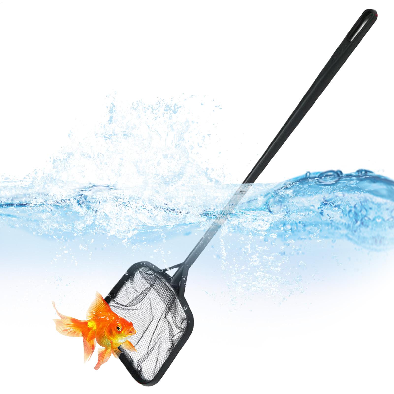 Aquarium Fish Trap - ตาข่ายสระน้ำ ถังปลา ตาข่ายกู้ภัย อุปกรณ์ทำความสะอาดตู้ปลา อุปกรณ์กำจัดเศษวัสดุแบบพกพาสำหรับอ่างตู้ปลา น้ำพุ