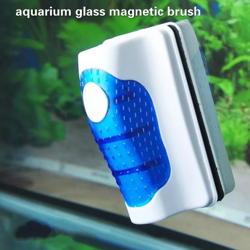 Aquarium Fish Escape - ตู้ปลาเครื่องขูดกระจกทําความสะอาดลอย Aquarium Cleaner Super Magnetic แปรงทําความสะอาดเครื่องมือทําความสะอาดตู้ปลา