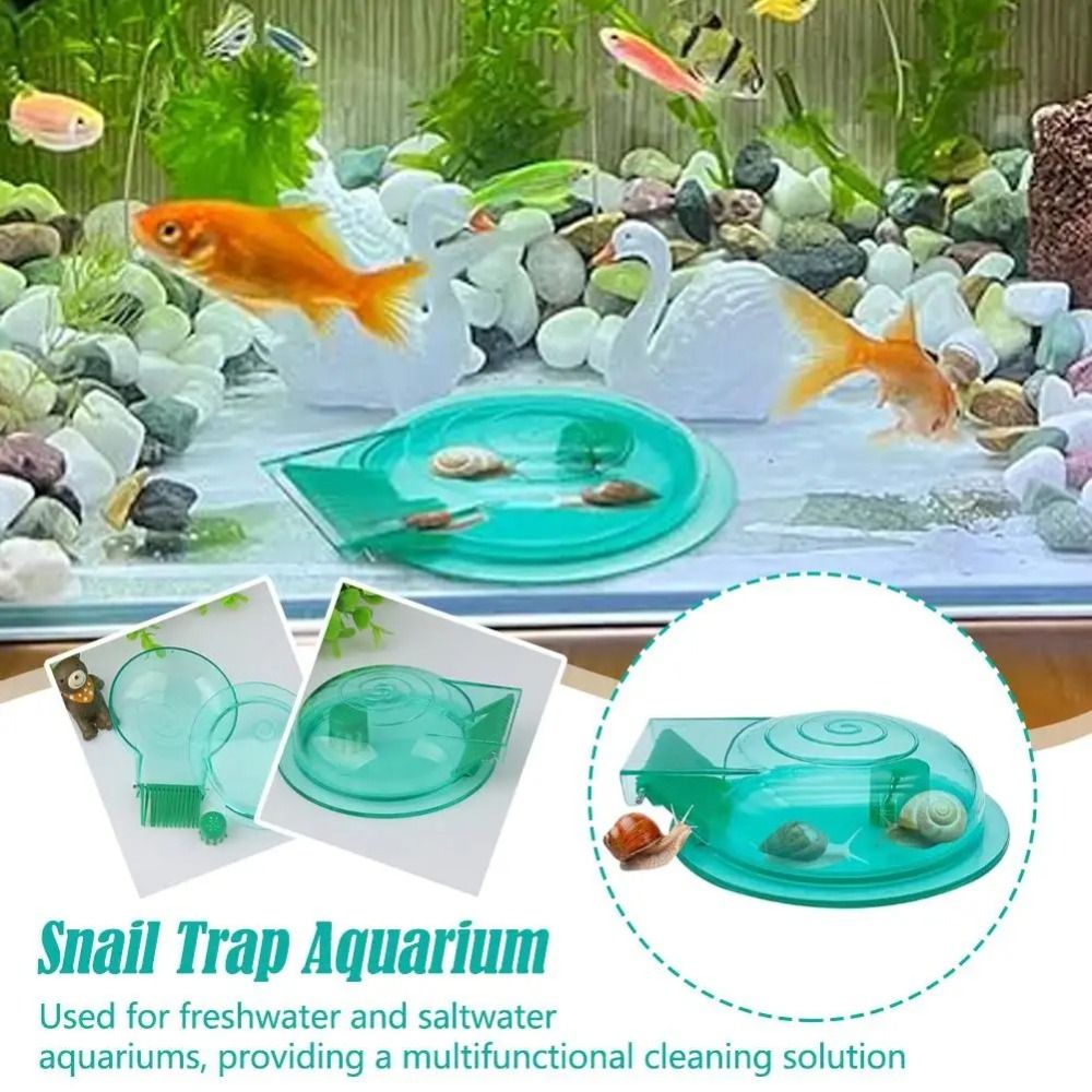 Aquarium Fish Trap - กับดักหอยทากในตู้ปลา น้ำจืด น้ำเค็ม ใช้งานได้หลากหลาย จับหอยทากได้อย่างมีประสิทธิภาพ ทนทาน