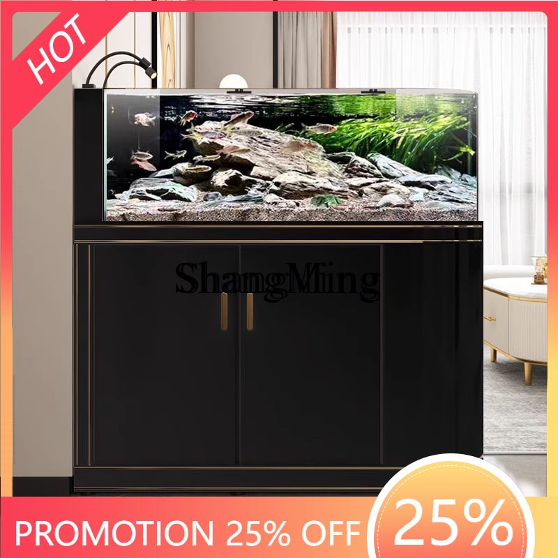 Wild Aquarium Fish - ตู้ปลาทรงโค้งหรูหราสไตล์ FG พร้อมระบบกรองน้ำแบบ Stream Tank สำหรับจัดสวนน้ำในตู้ปลา