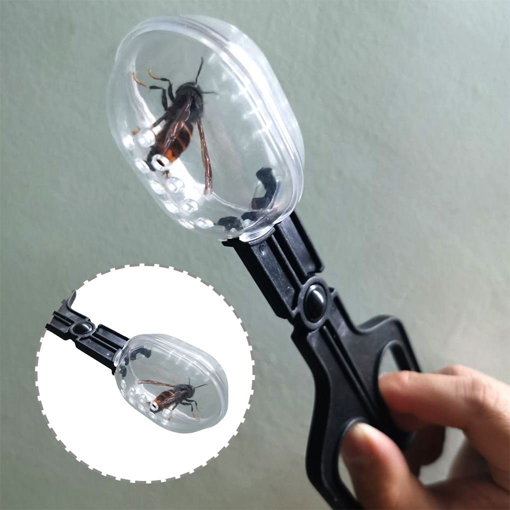 Aquarium Fish Trap - แบบพกพาแมลง Catcher กรรไกรในร่มกลางแจ้งเด็กถังปลา Bug Scooper CLAMP