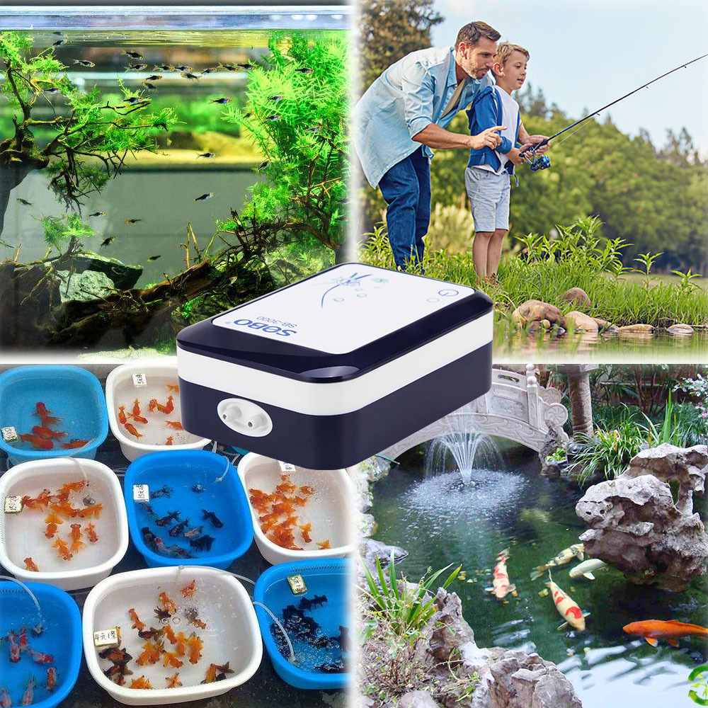 SOBO USB ชาร์จ Aquarium ปั๊มออ - Wild Aquarium Fish บทวิจารณ์และราคา