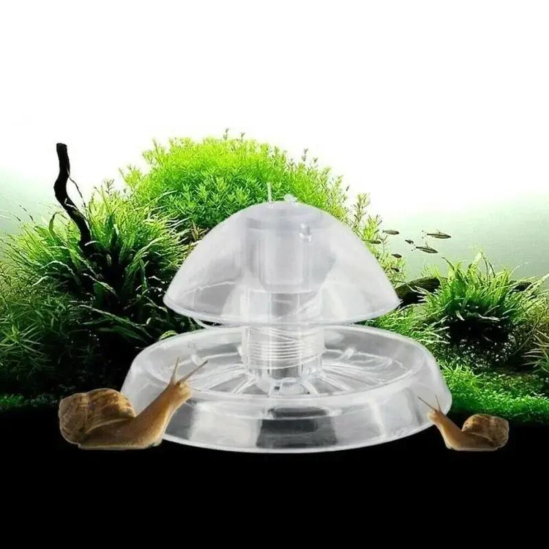กับดักหอยทากพลาสติกใสขนาด 6/8  - Aquarium Fish And Supplies บทวิจารณ์และราคา