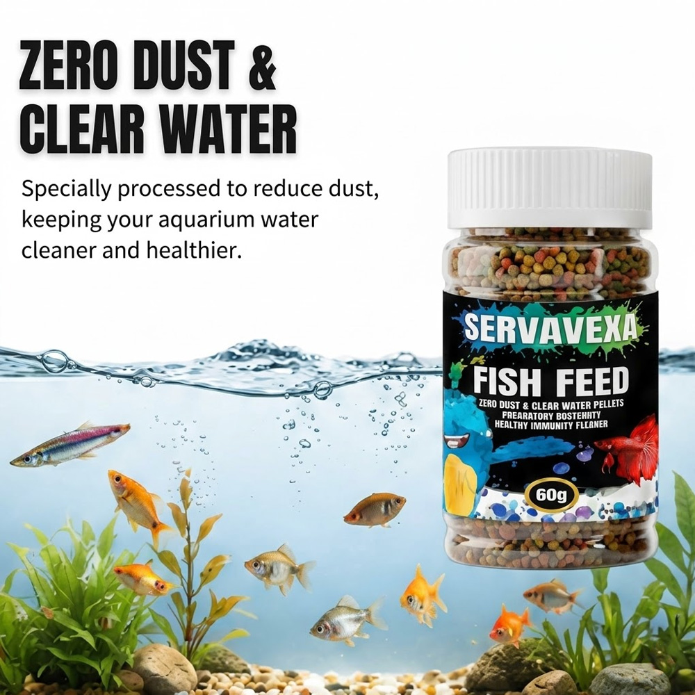 อาหารปลาขนาดเล็ก 60 กรัม/150 ก - Tetra Fish In Aquarium บทวิจารณ์และราคา