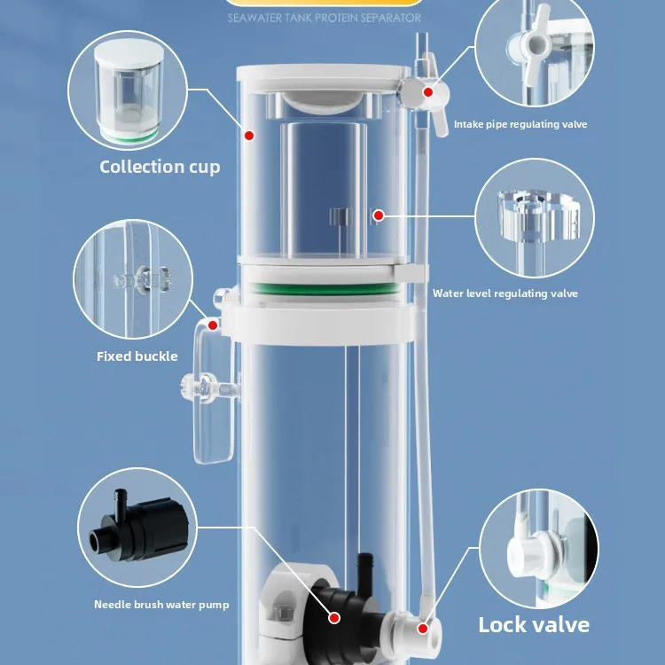 เครื่องแยกโปรตีนตู้ปลาขนาดเล็ก - Protein Skimmer Reef บทวิจารณ์และราคา