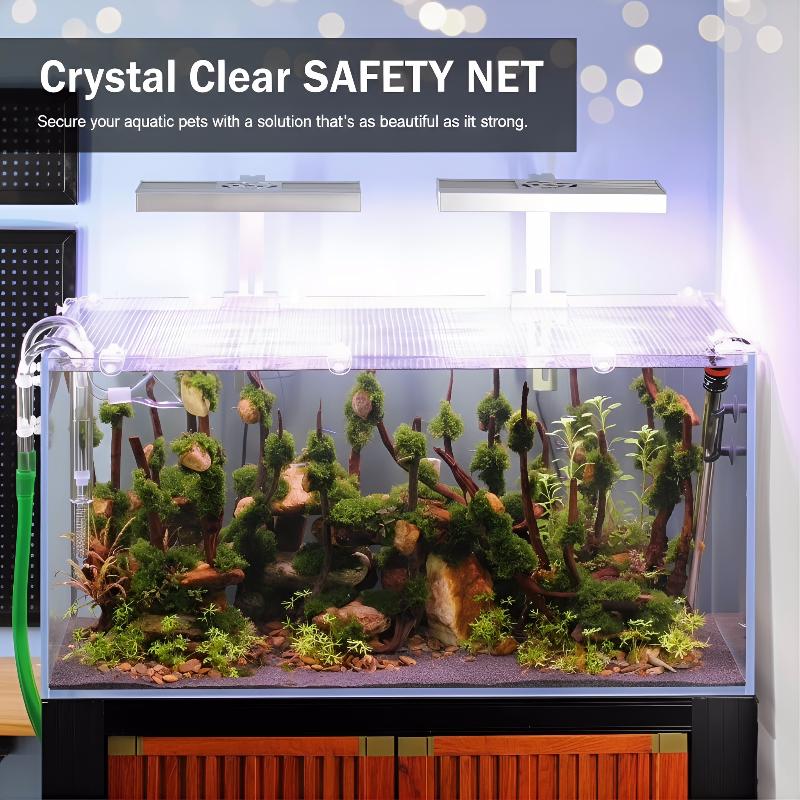 1 ชิ้น ตาข่ายกันปลาหนีสำหรับตู - Aquarium Fish Escape บทวิจารณ์และราคา