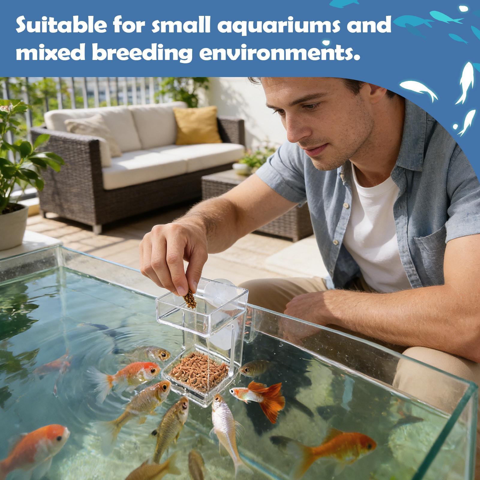 ถาดใส่อาหารปลาแบบติดตู้ปลา ถาด - Tetra Fish In Aquarium บทวิจารณ์และราคา