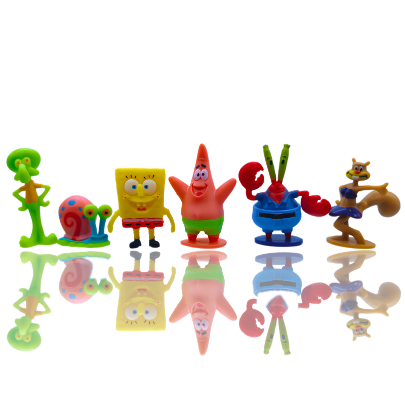 ของตกแต่งตู้ปลาสpongebob 6 ชิ้ - Aquarium Fish Bowl บทวิจารณ์และราคา