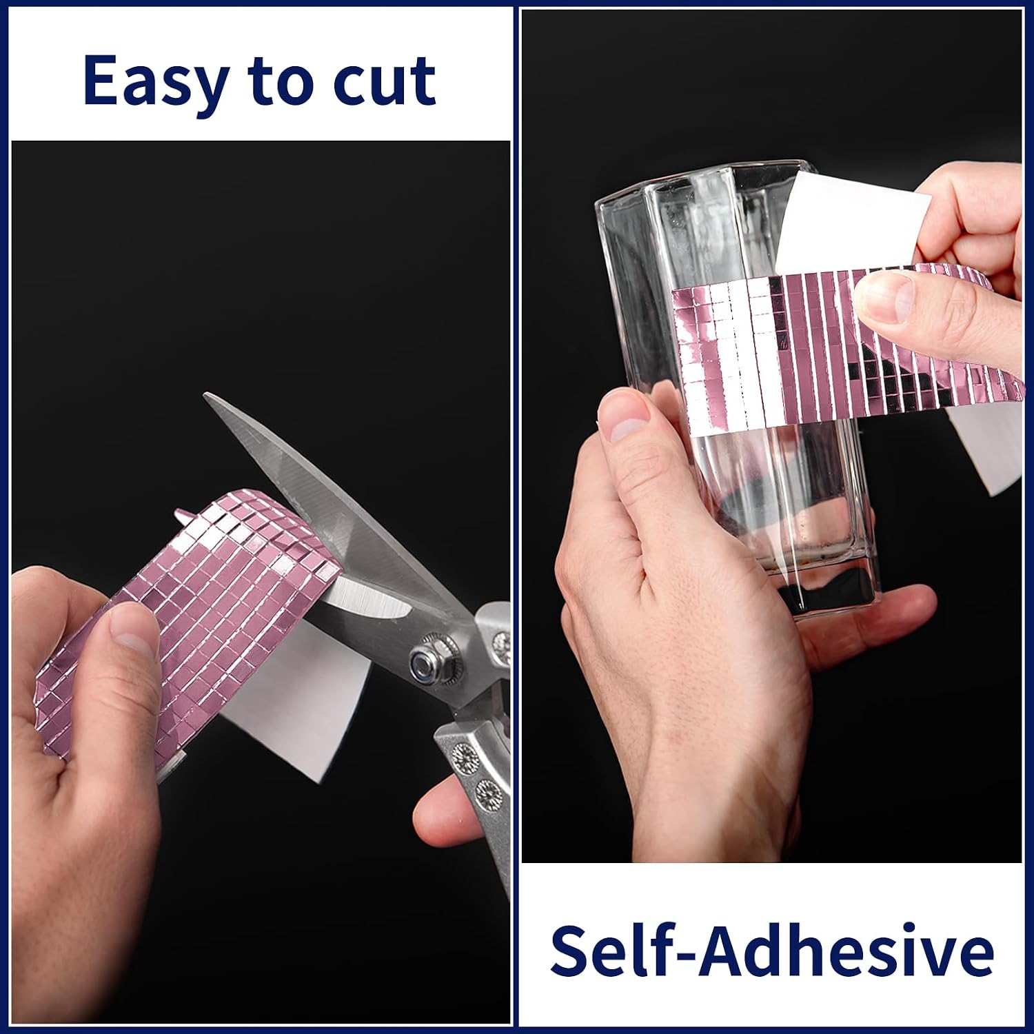 สติ๊กเกอร์กระจกเงา DIY สร้างสร - Background Film 3D บทวิจารณ์และราคา