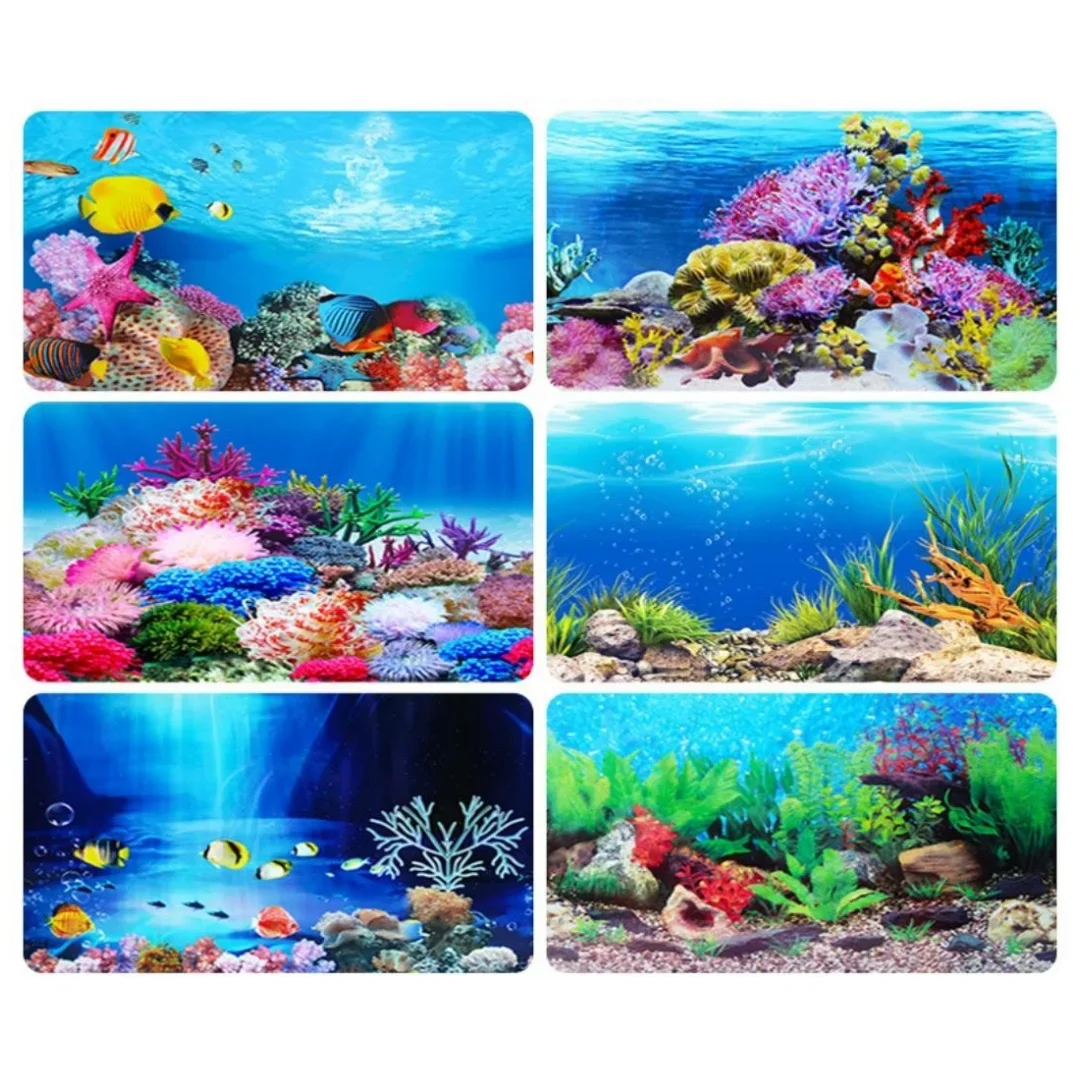 พื้นหลัง Aquarium 3D สติกเกอร์ - Aquarium Fish Background บทวิจารณ์และราคา