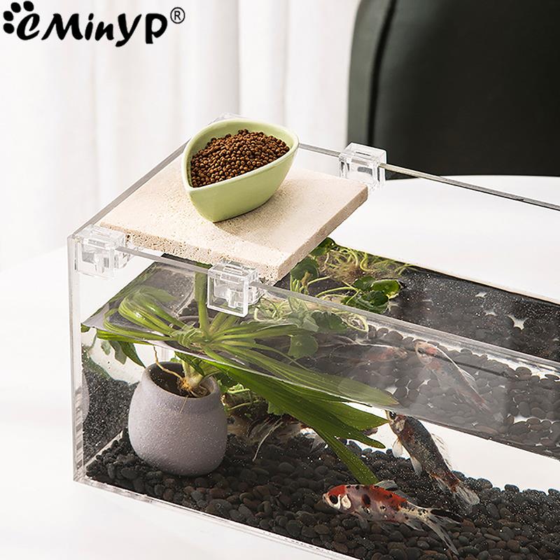 4 ชิ้นถังปลาคลิปอะคริลิคสําหรั - Aquarium Fish And Supplies บทวิจารณ์และราคา