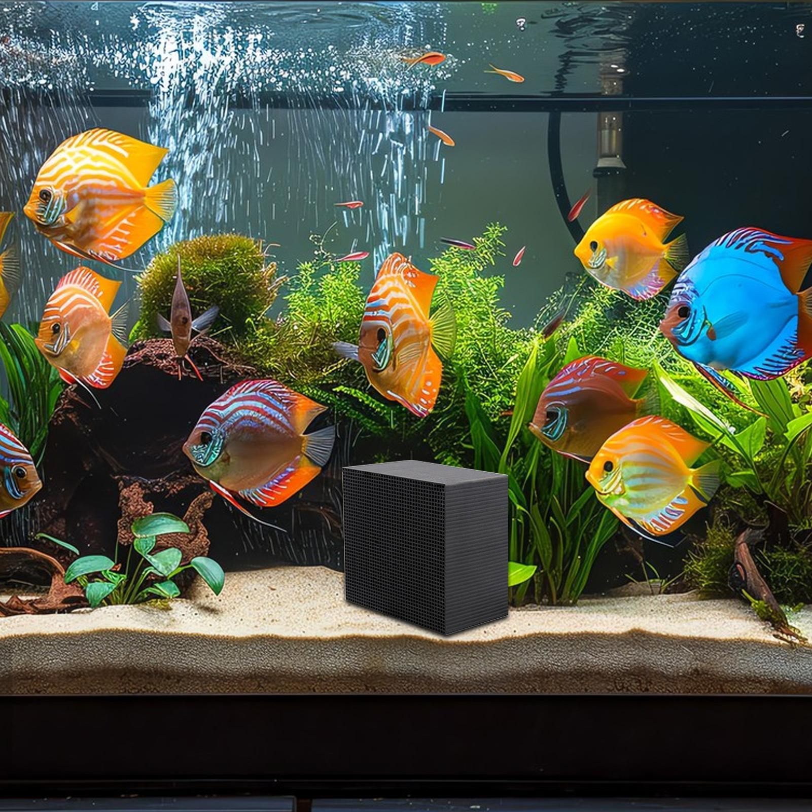 เครื่องกรองน้ําในตู้ปลา Cube W - Aquarium Fish Background บทวิจารณ์และราคา