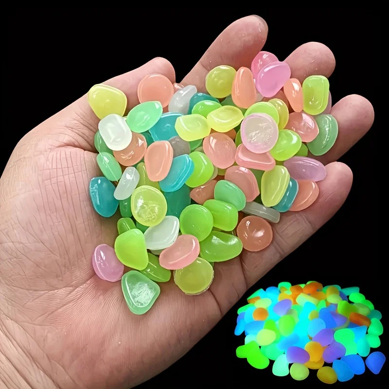 หินเรืองแสงในที่มืด 50-200 ชิ้ - Aquarium Fish Bowl บทวิจารณ์และราคา