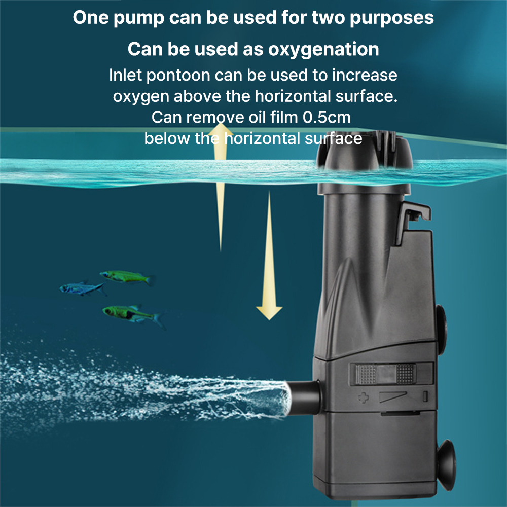 ใหม่ Aquarium Surface Oil Skim - Protein Skimmer Reef บทวิจารณ์และราคา