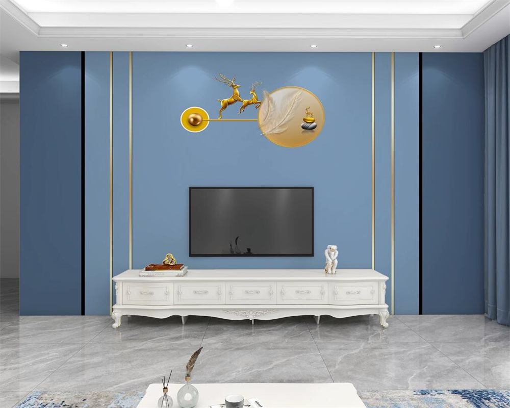 Beibehang พื้นหลังทีวีปรับแต่ง - Background Film 3D บทวิจารณ์และราคา