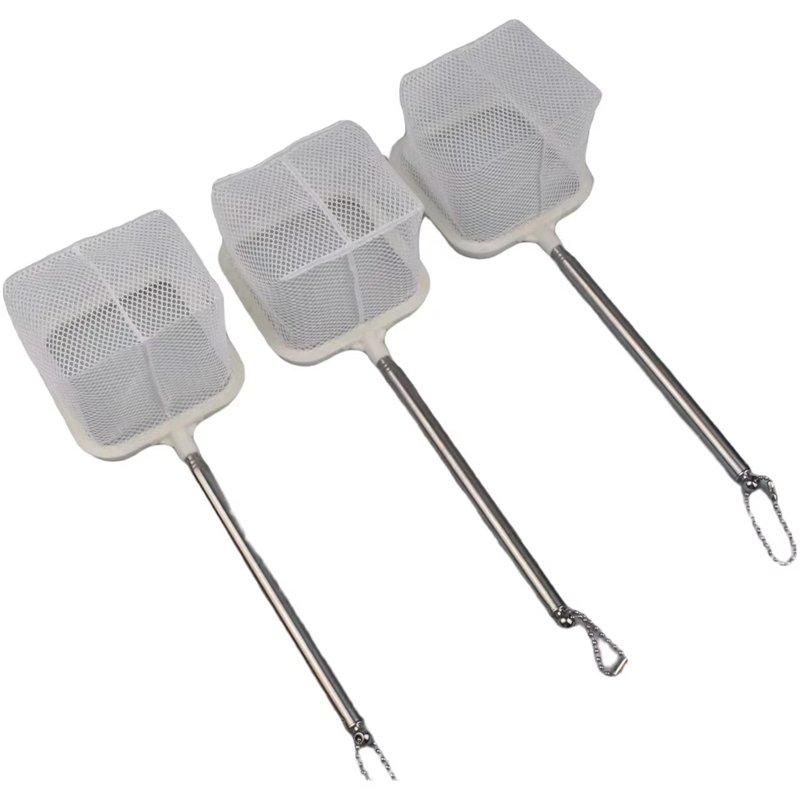 ตาข่ายดักปลาสแตนเลสแบบละเอียด  - Aquarium Fish Trap บทวิจารณ์และราคา