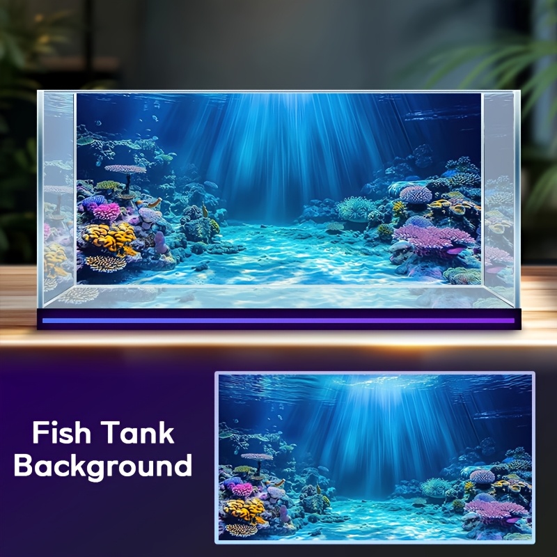 วอลเปเปอร์พื้นหลังตู้ปลา สติ๊ก - Aquarium Fish Background บทวิจารณ์และราคา