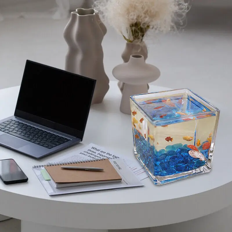 หินควอตซ์ใสทรงกลมธรรมชาติ100%  - Aquarium Fish Colour บทวิจารณ์และราคา