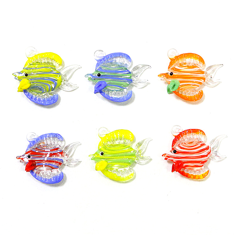 2 ชิ้นทำด้วยมือปลาเขตร้อนขนาดเ - Aquarium Mini Fish บทวิจารณ์และราคา