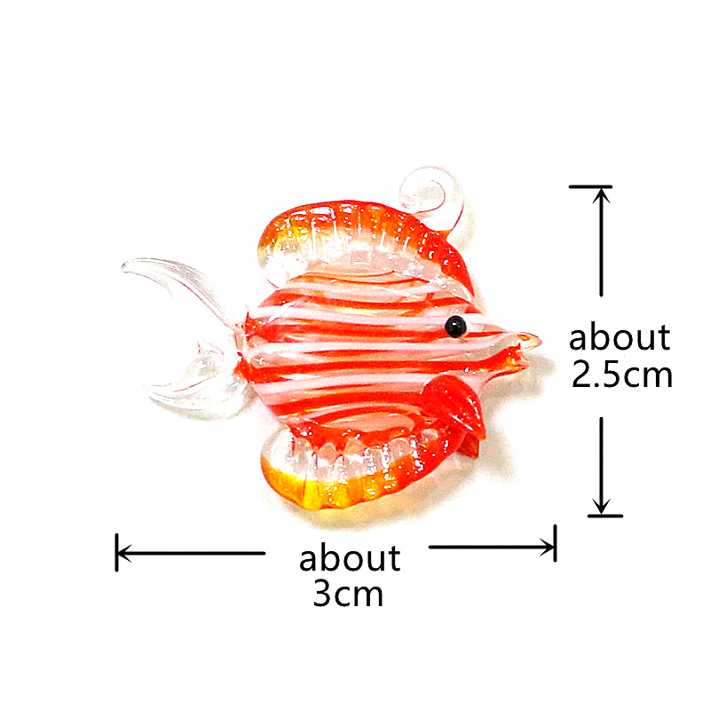 2 ชิ้นทำด้วยมือปลาเขตร้อนขนาดเ - Aquarium Mini Fish บทวิจารณ์และราคา