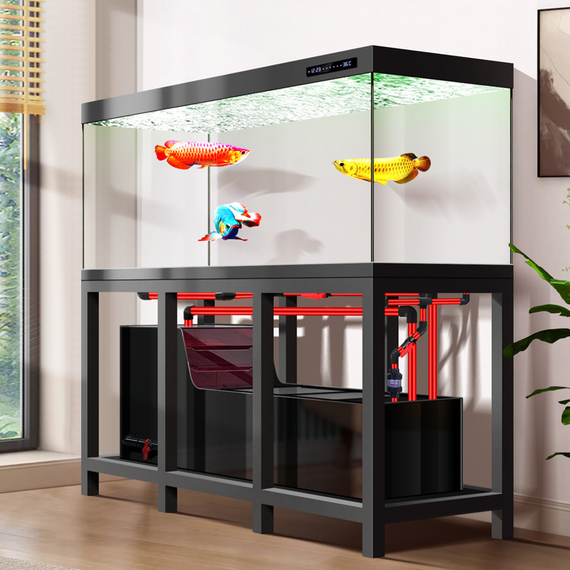 ตู้ปลาอะโรวาน่าขนาดใหญ่แบบไม่ม - Aquarium Fish Low Maintenance บทวิจารณ์และราคา