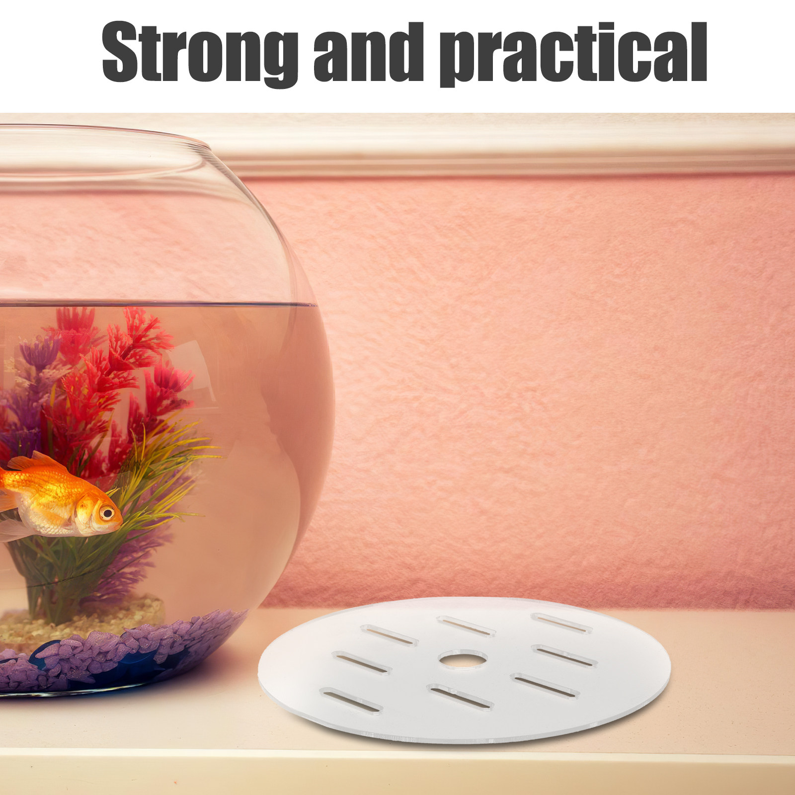 ฝาครอบตู้ปลาอะคริลิคทรงกลมขนาด - Aquarium Fish Escape บทวิจารณ์และราคา